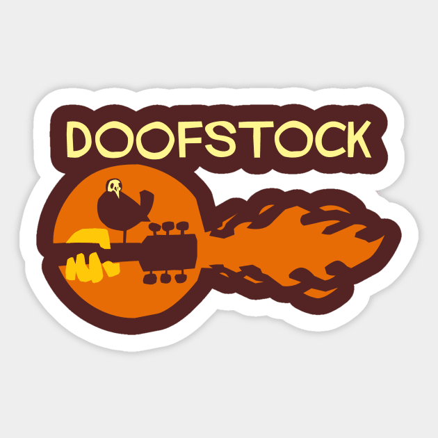 Doofstock Sticker by SevenHundred